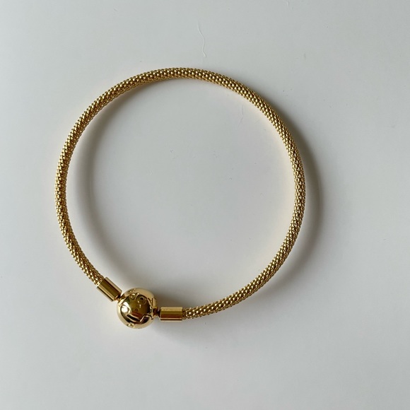 🥇 Pandora Moments Mesh Bracelet in gold - Picture 2 of 3